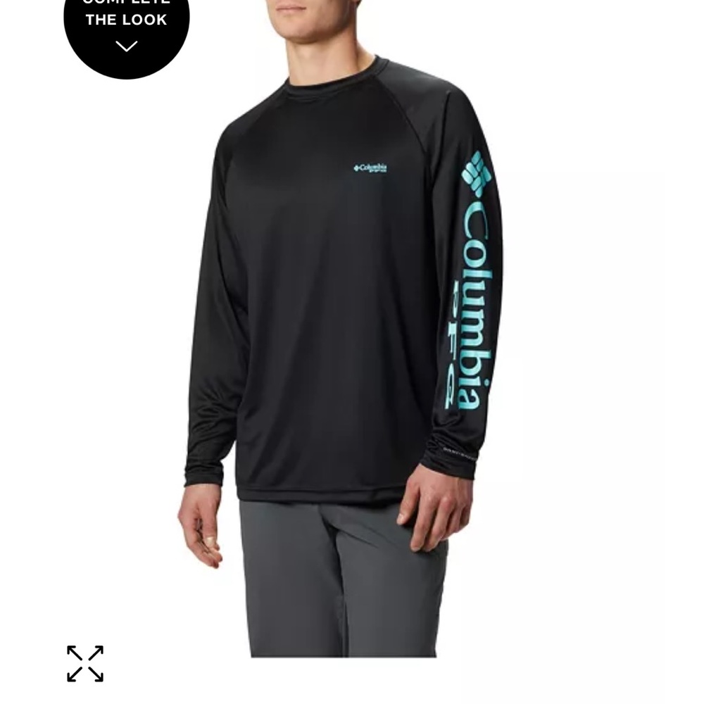 NWT Columbia Omni Shade Long Sleeve Shirt UPF Rated 50